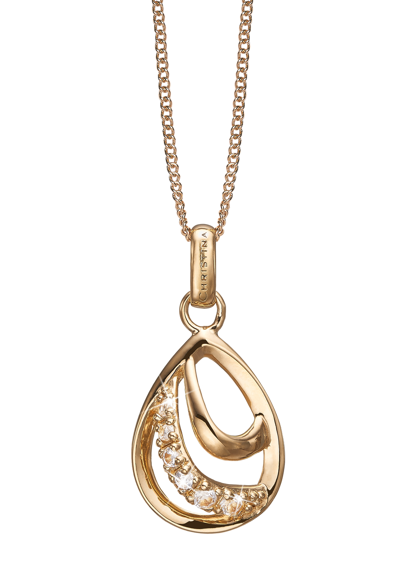 Køb Christina jewelry - Beauty vedhæng uden kæde, forgyldt - Modelnr.: 680-G10 hos Guldsmed Smeds