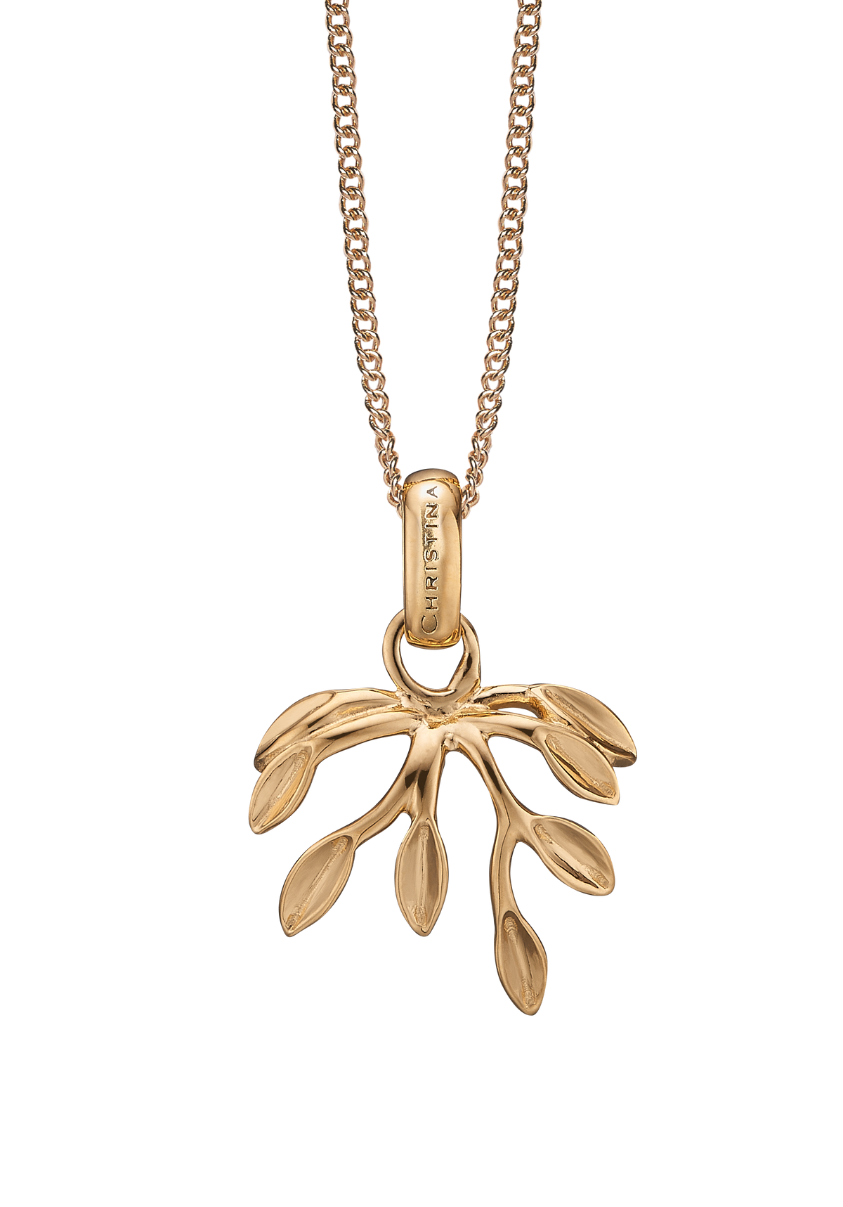 Køb Christina jewelry - Forest vedhæng uden kæde, forgyldt - Model: 680-G19 hos Guldsmed Smeds