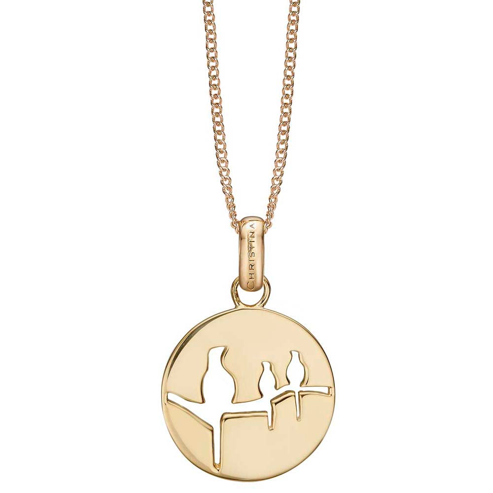 Køb Christina jewelry & watches - Care, vedhæng, forgyldt sølv - Modelnr: 680-G80 hos Guldsmed Smeds