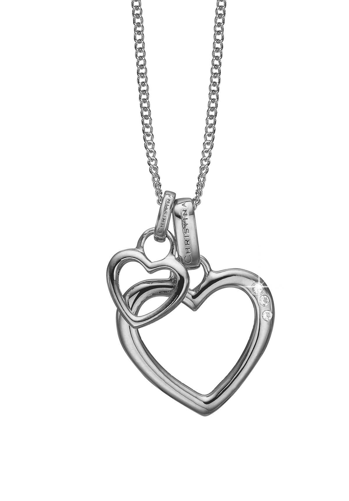 Køb Christina jewelry - Open Mother Hearts, vedhæng uden kæde, sølv - Modelnr.: 680-S13 hos Guldsmed Smeds