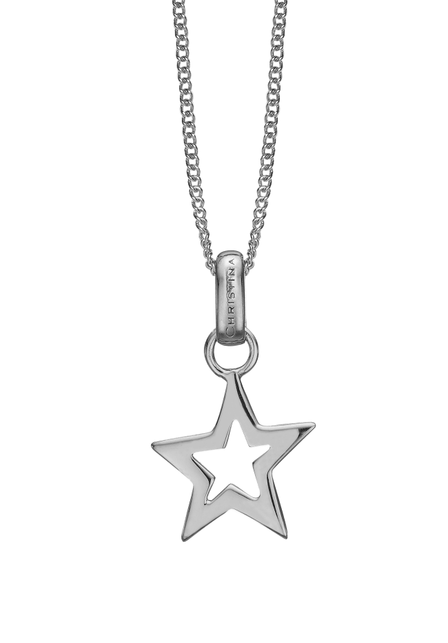 Køb Christina jewelry - stjerner vedhæng uden kæde, sølv - Modelnr.: 680-S23 hos Guldsmed Smeds