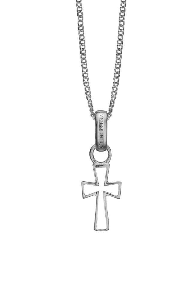 Køb Christina jewelry - Cross vedhæng, sølv - Modelnr.: 680-S24-55 hos Guldsmed Smeds