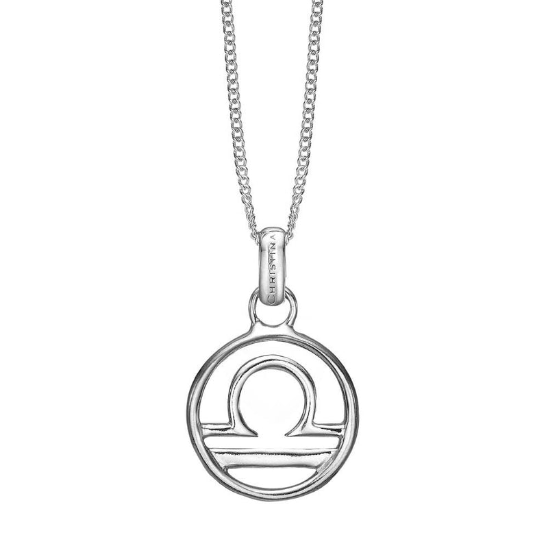 Køb Christina jewelry & watches - Zodiac Libra/V‘gt vedhæng, sølv - Modelnr: 680-S67-9 hos Guldsmed Smeds