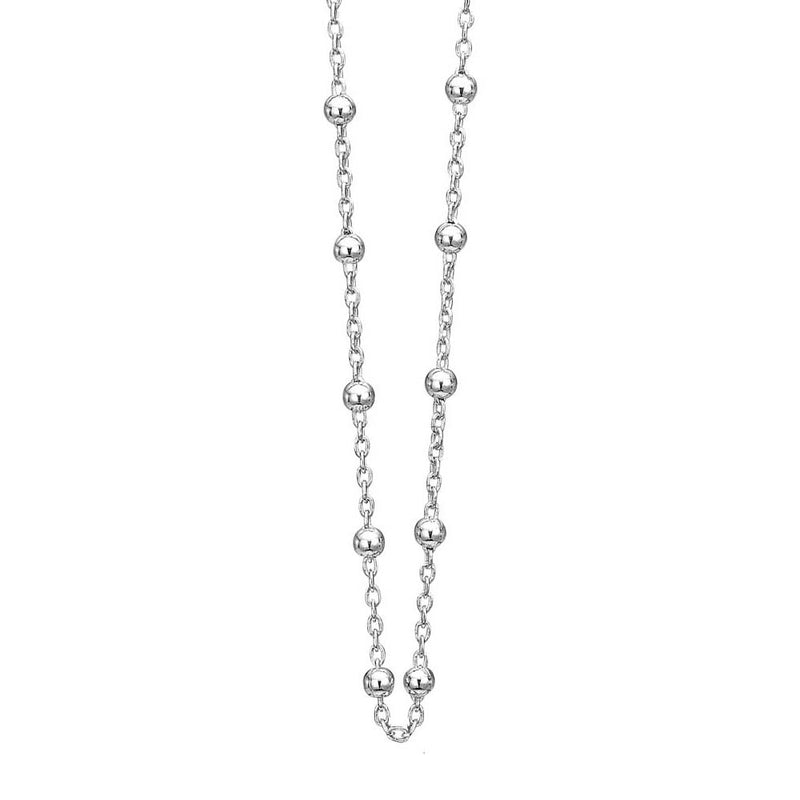 Køb Christina jewelry & watches - Ball Necklace chain, 45+15 cm, sølv - Modelnr: 680-SSK55 hos Guldsmed Smeds