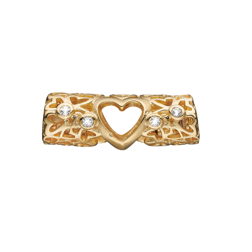 Køb Christina Jewelry & Watches - My Dreams, Connections lock, goldpl silv - Model: 681-G12 hos Guldsmed Smeds
