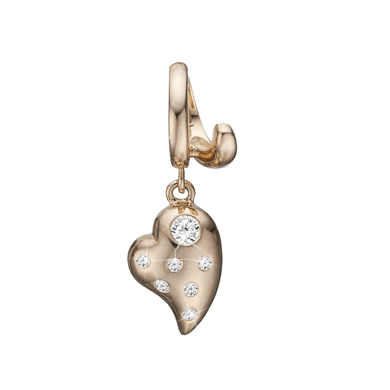 Køb Christina jewelry & watches - Heart of Dreams, 14 ct solid Gold - Modelnr.: 691-RG03 hos Guldsmed Smeds