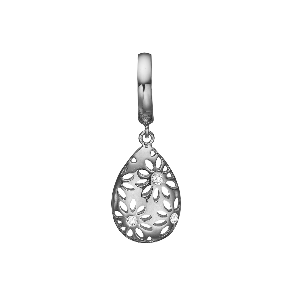 Køb Christina Jewelry & Watches - Magic Flowers, 14 ct solid White Gold - Model: 691-WG04 hos Guldsmed Smeds