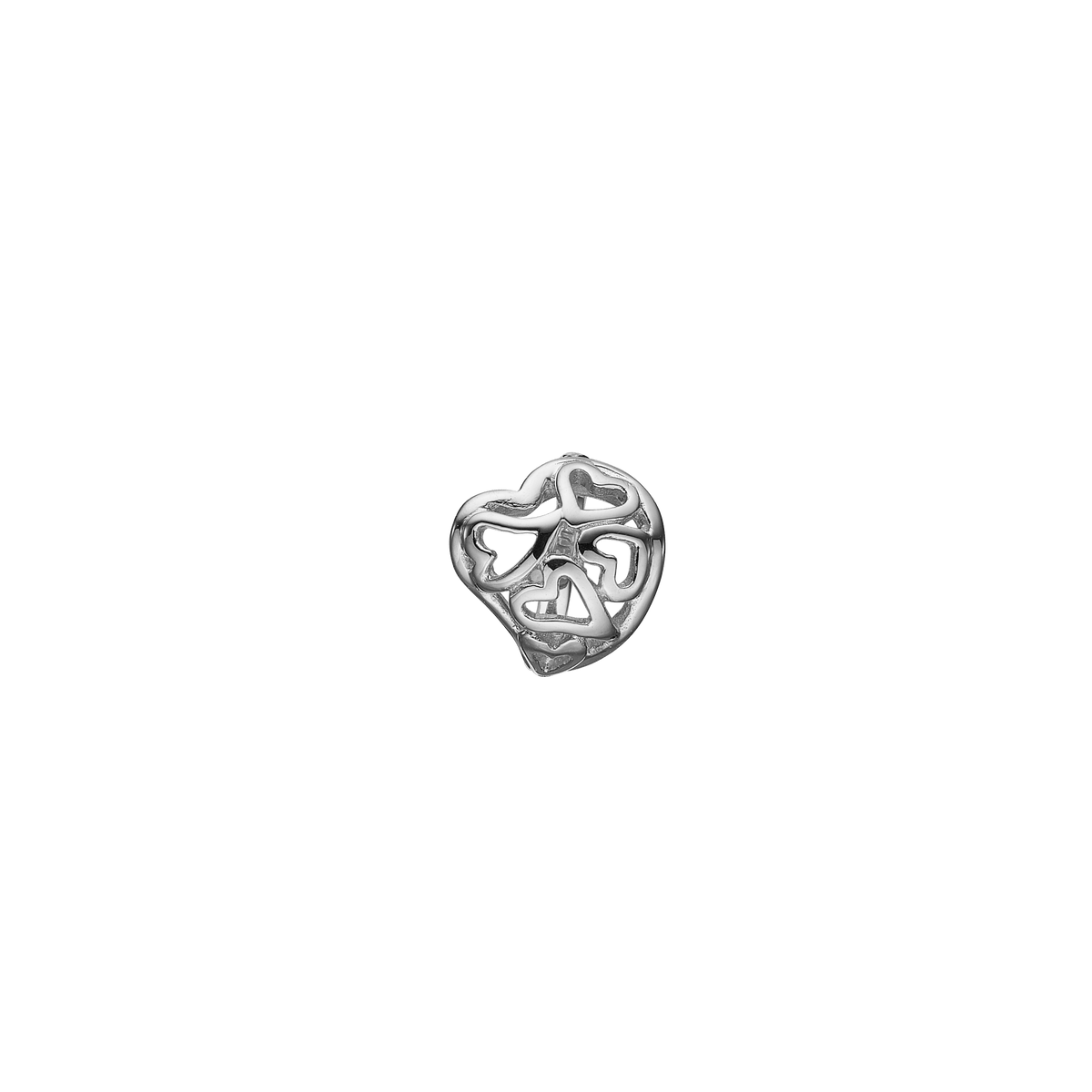 Køb Christina jewelry & watches - Dreaming Hearts, 14 carat, White Gold - Modelnr.: 693-WG03 hos Guldsmed Smeds