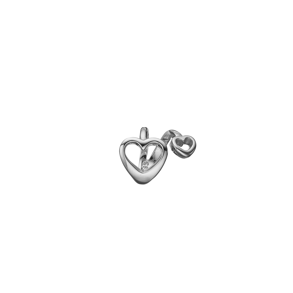 Køb Christina jewelry & watches - Heartfelt, 14 carat White Gold - Modelnr.: 693-WG04 hos Guldsmed Smeds