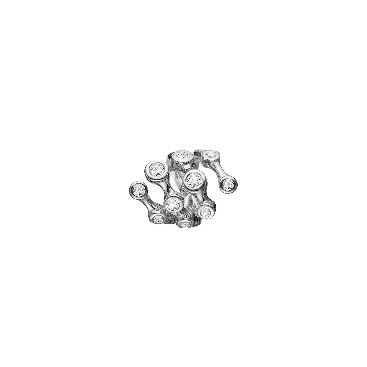 Køb Christina Jewelry & Watches - Dream Twist, 14 ct solid White Gold - Model: 693-WG07 hos Guldsmed Smeds