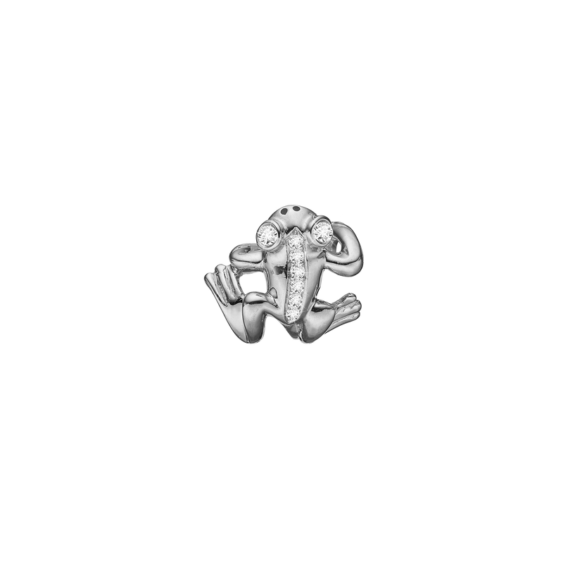 Køb Christina Jewelry & Watches - Diamond Frog, 14 ct solid White Gold - Model: 693-WG15 hos Guldsmed Smeds