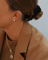 Jeberg Jewellery - Forgyldt Piece of the moon Huggies - Model: 5655