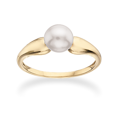 Køb Scrouples - Ring 8 kt. perle - Model nr.: 711593 hos Guldsmed Smeds