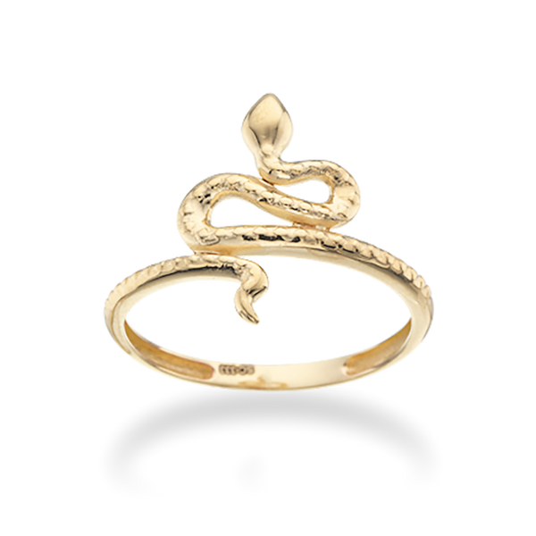 Køb Scrouples - Ring 8 kt. slange - Model nr.: 711943 hos Guldsmed Smeds