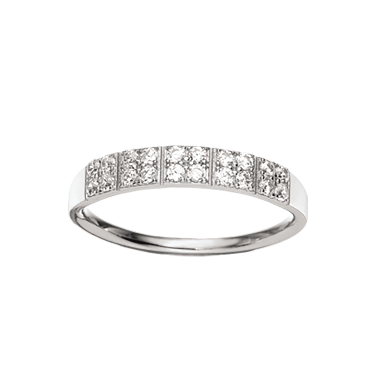 Køb Scrouples - Soho ring syn.zir. sølv rhodineret - Model: 723912 hos Guldsmed Smeds