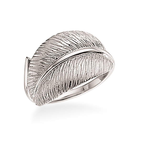 Køb Scrouples - PrimaVera sølv ring, Blad - Model nr.: 725222 hos Guldsmed Smeds
