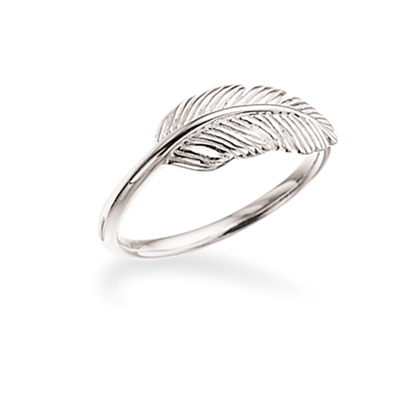 Køb Scrouples - Sølv ring fjer - Model nr.: 725872 hos Guldsmed Smeds