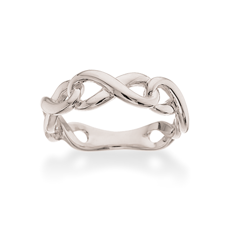 Køb Scrouples - Infinity sølv ring - Model nr.: 726122 hos Guldsmed Smeds
