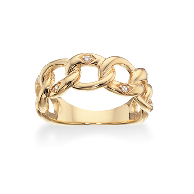 Køb Scrouples - Ring forgyldt sølv, panzer med zir  - Model nr.: 726152 hos Guldsmed Smeds
