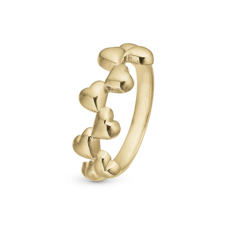 Christina Jewelry - My Love ring forgyldt - Model: 800-9.2.B