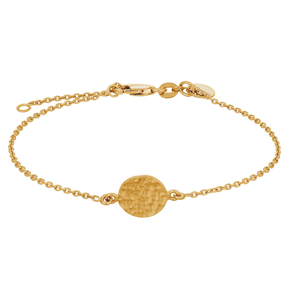 Køb Nordahl Andersen - Forgyldt sølv armbånd TWO-SIDED 10mm - Model: 825 478-3 hos Guldsmed Smeds