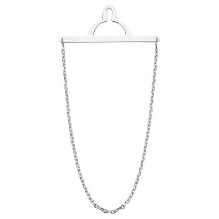 Køb Scrouples - Slipsekæde ankerfacet sølv rh. - Model: 840072 hos Guldsmed Smeds