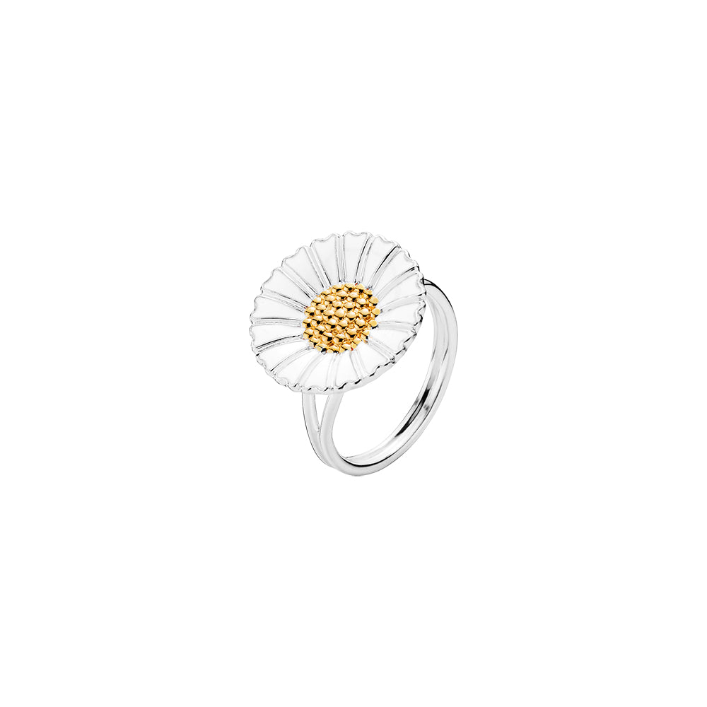 Køb Lund of Copenhagen Marguerite ring 18mm 2fv. sølv - Model Nr.: 9075018 - HM hos Guldsmed Smeds