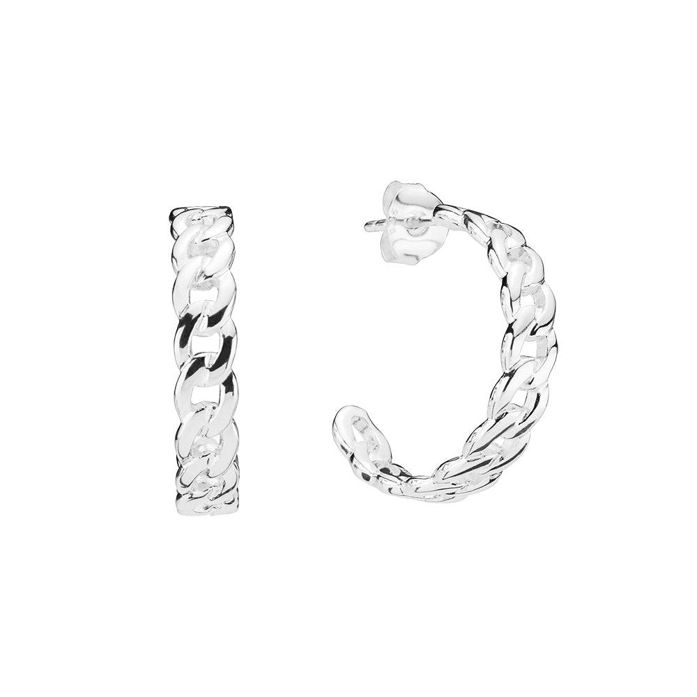 Lund Copenhagen Creol 23 mm, panser mønster i sølv – model 9091003-4