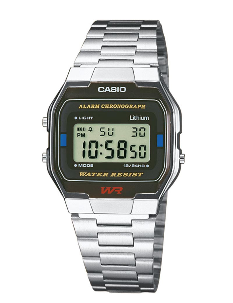 Køb CASIO - CLASSIC/RETRO UR  - Model: A163WA-1QES hos Guldsmed Smeds