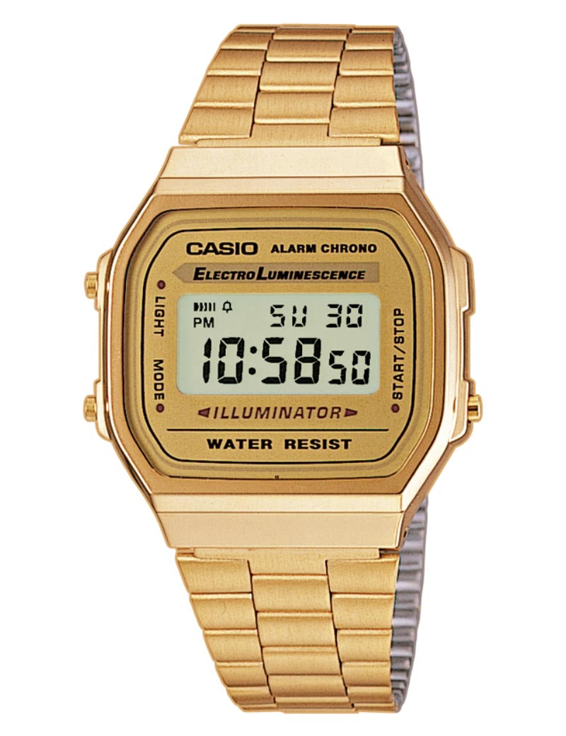 Køb CASIO - CLASSIC/RETRO UR  - Model: A168WG-9EF hos Guldsmed Smeds