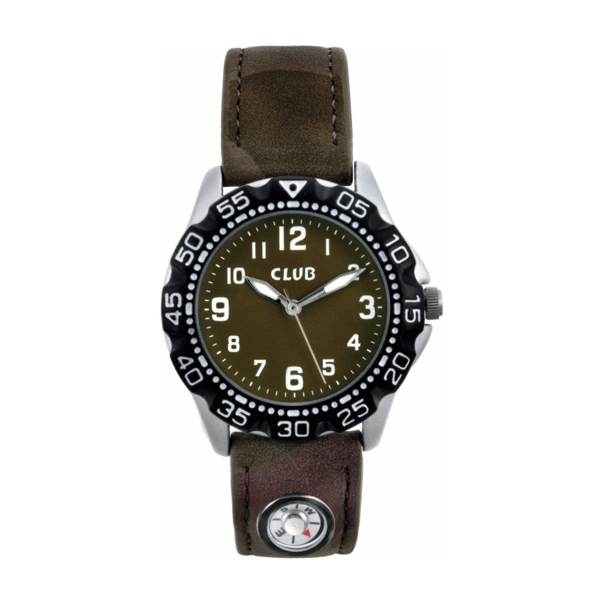 Køb CLUB - DRENGE UR - MED ARMY REM - Model: A56533S12A hos Guldsmed Smeds