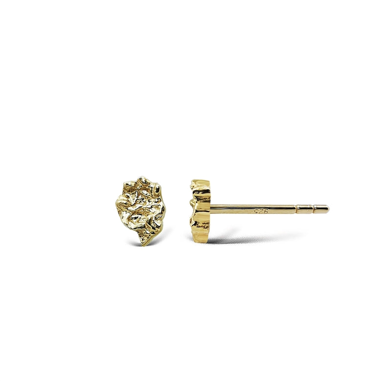 Jeberg Jewellery - Forgyldt "I AM GOLD" tiny ørestik - Model: 51985