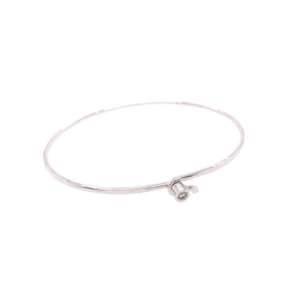 Køb Heiring - Armring 0,02 w/vs brill. I rørfatning - rhod - Model: 29-7-71RH hos Guldsmed Smeds