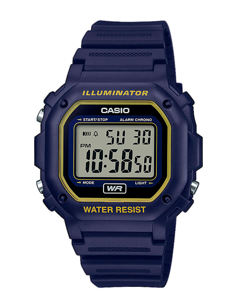 Køb CASIO - CLASSIC UR - Model: F-108WH-2A2EF hos Guldsmed Smeds
