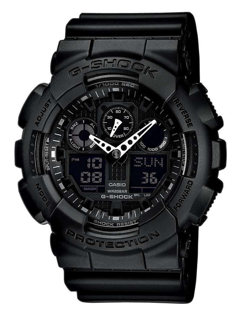 Køb CASIO - G-SHOCK UR - Model: GA-100-1A1ER hos Guldsmed Smeds