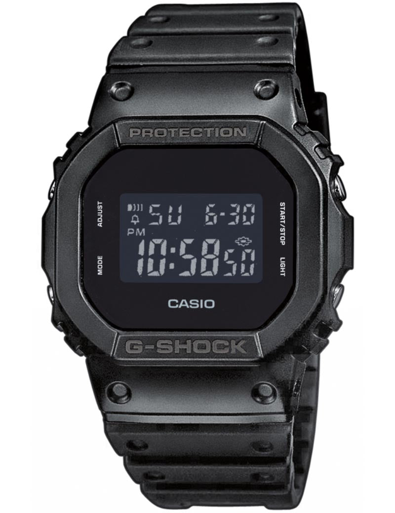 Køb CASIO - G-SHOCK UR  - Model: DW-5600BB-1ER hos Guldsmed Smeds