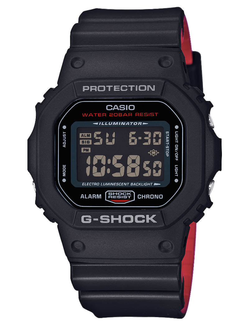 Køb CASIO - G-SHOCK UR  - Model: DW-5600HR-1ER hos Guldsmed Smeds