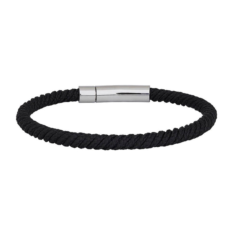 Køb Son of noa - SON bracelet black cord 21cm 5mm - Model: 889 000-BLACK21 hos Guldsmed Smeds