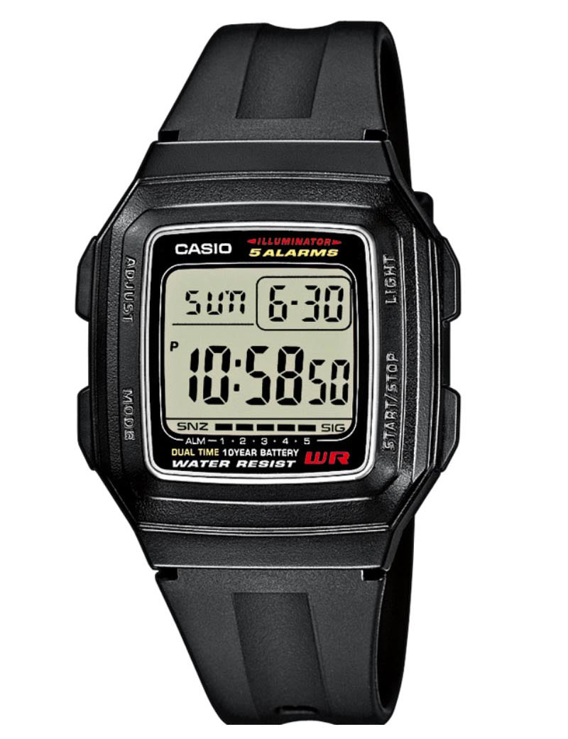 Køb CASIO - CLASSIC/RETRO UR - Model: F-201WA-1AEF hos Guldsmed Smeds