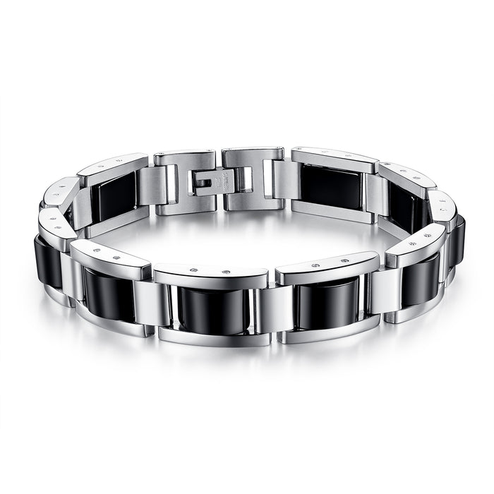 Mens Jewelry - Herre armbånd i rustfrit stål - Model: GS751-A