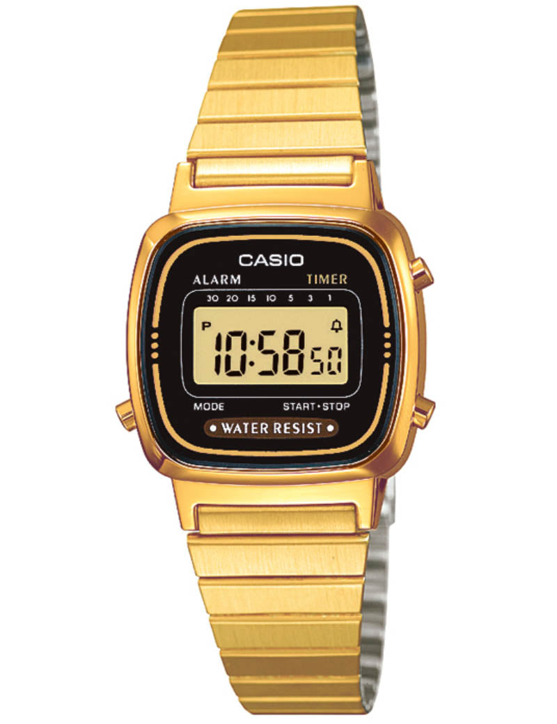 Køb CASIO - CLASSIC/RETRO UR - Model: LA670WEGA-1EF hos Guldsmed Smeds