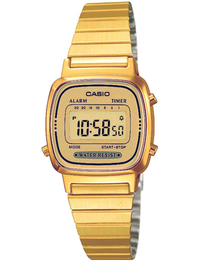 Køb CASIO - CLASSIC/RETRO UR - Model: LA670WEGA-9EF hos Guldsmed Smeds