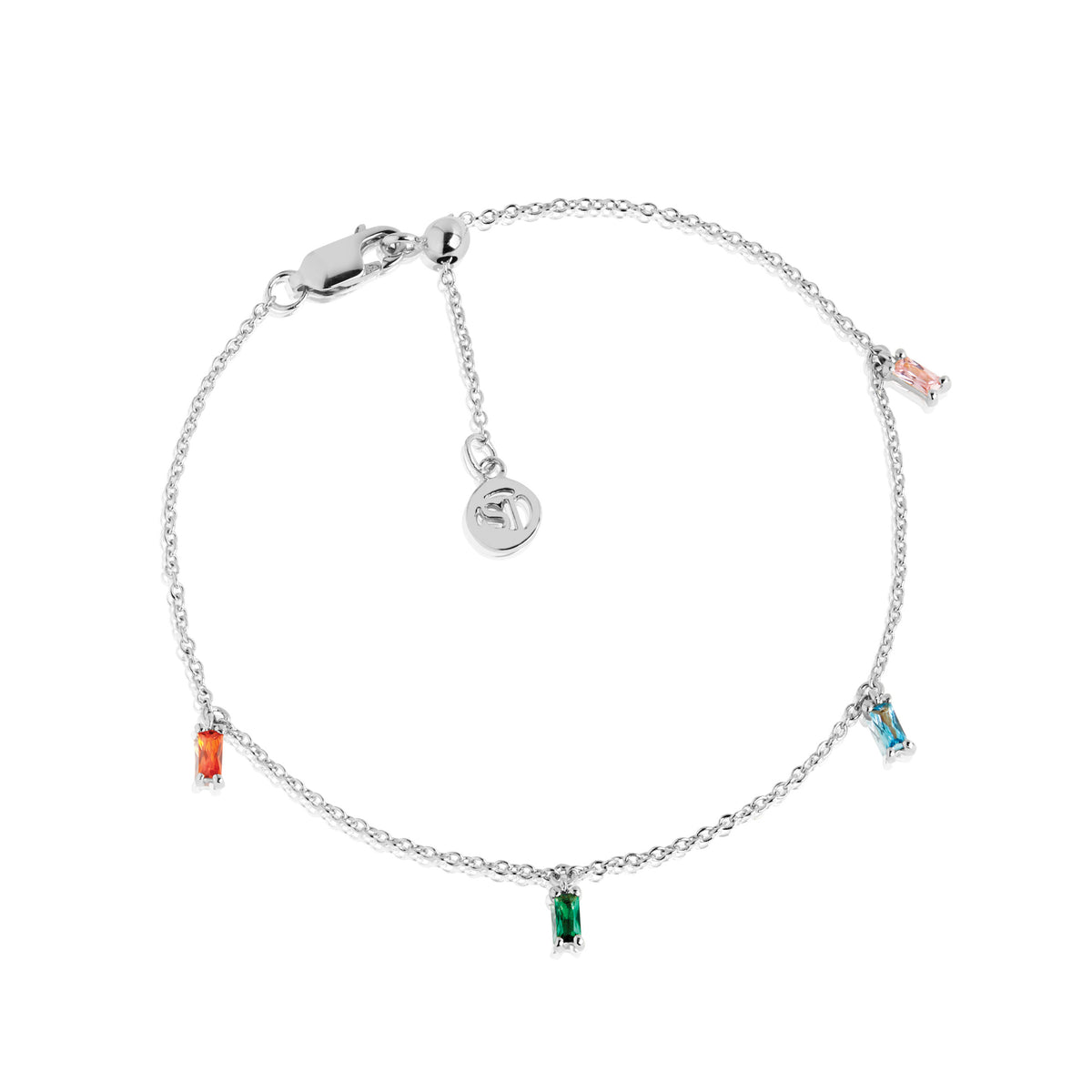 Køb SIF JACOBS - PRINCESS BAGUETTE ARMBÅND - MODEL: SJ-B22028-XCZ-SS hos Guldsmed Smeds