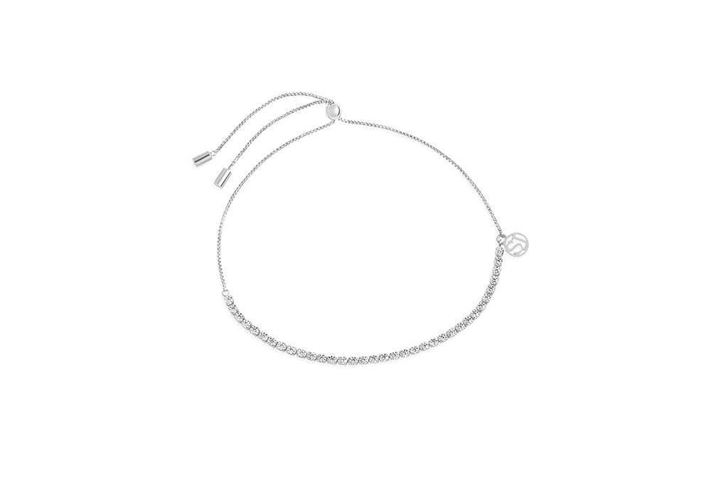 Køb SIF JACOBS - ELLERA TENNIS ARMBÅND - MODEL: SJ-B42032-CZ-SS hos Guldsmed Smeds