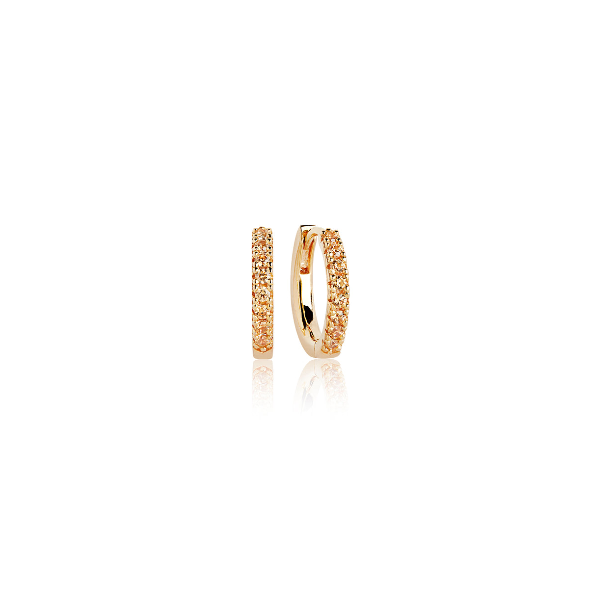 Køb SIF JACOBS - ELLERA ØRERING - MODEL: SJ-E2859-YEL(YG) hos Guldsmed Smeds