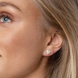 SIF JAKOBS - CARO øreringe sølv - Model: E72350-CZ