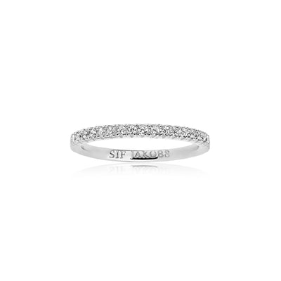 Køb SIF JACOBS - ELLERA SØLV RING - MODEL: SJ-R2869-CZ hos Guldsmed Smeds