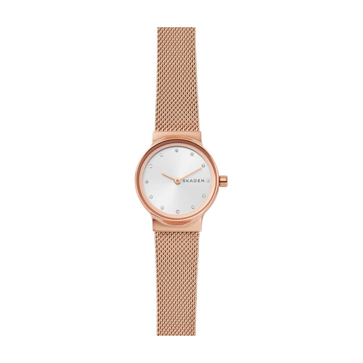 Køb Skagen - Dame ur - Rosa forgyldt med mesh lænke - Model.: SKW2665 hos Guldsmed Smeds