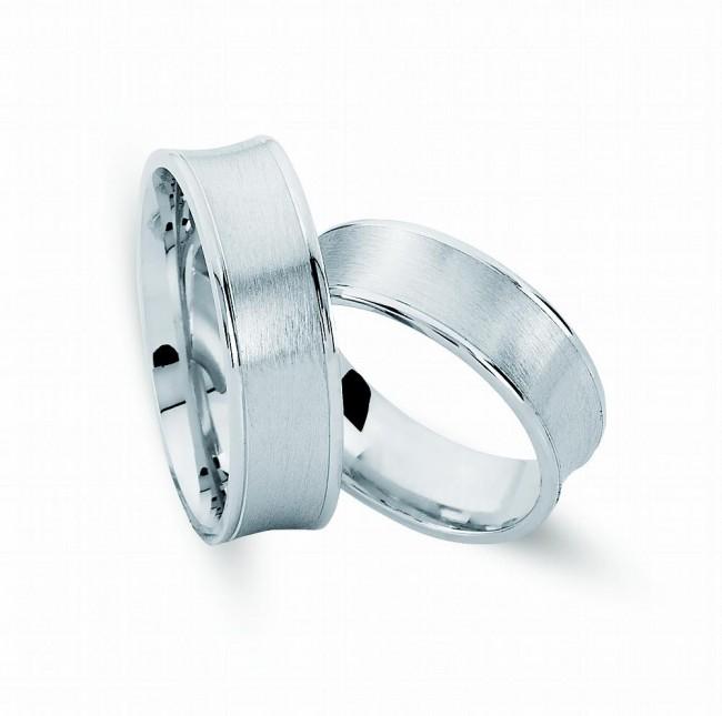 Køb Nuran - vielses- og forlovelsesringe i sølv - Modelnr.: SL5039 hos Guldsmed Smeds