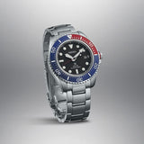 Seiko -  SOLAR PROSPEX DIVER 200m herreur med lænke - Model: SNE591P1